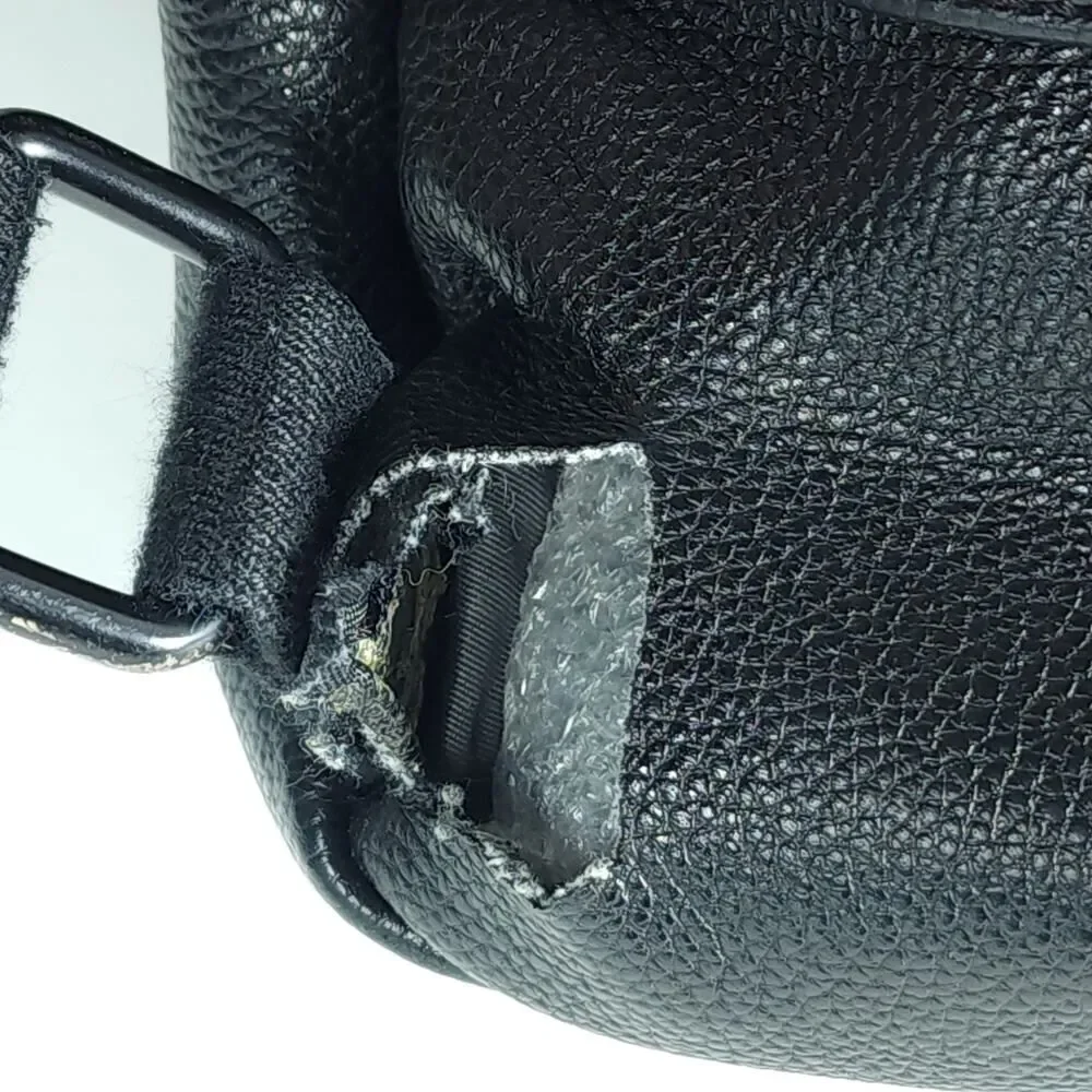 Away X Kode With Klossy Black Leather Travel Minimalist Backpack